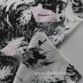 Chinese Style Mixed Fabric POLY65%/COTTON35% Printed Landscape Painting Pattern Single Jersey Fabric For T-shirt/Blouse